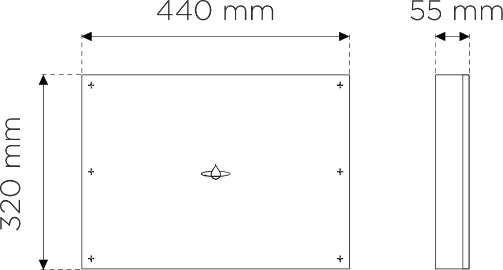 Installation Measurements: