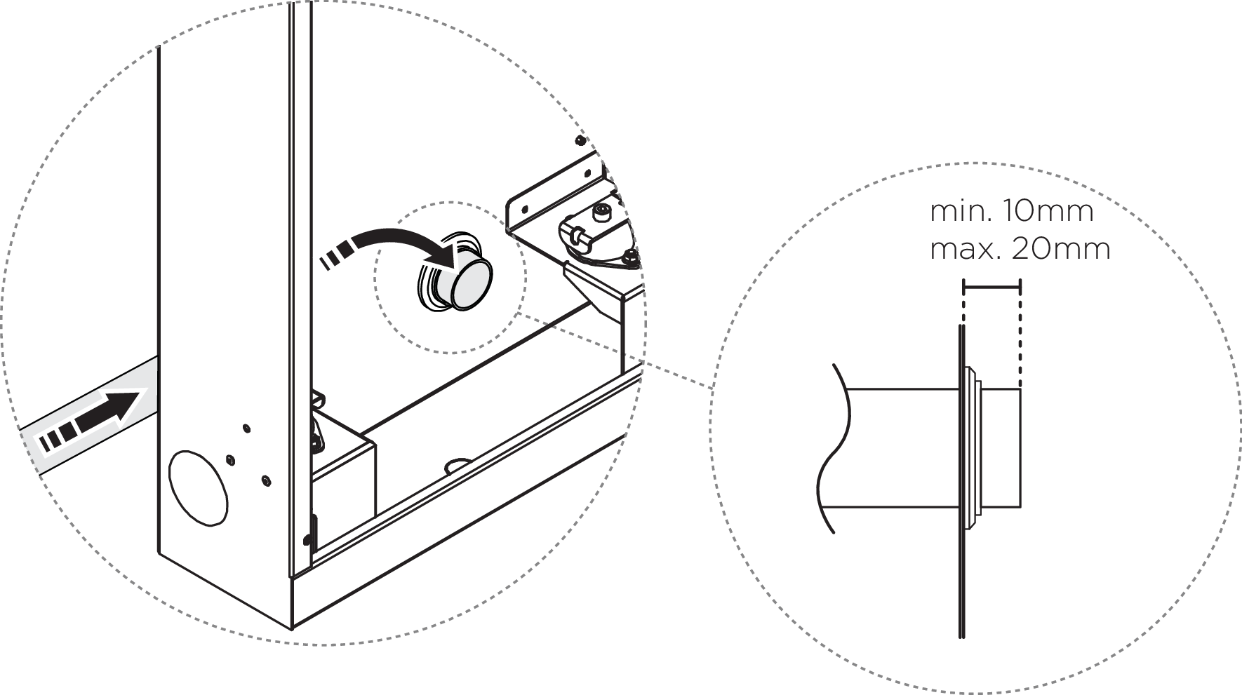 210315_Remote_Cabinet_wall_mount_pipe_in_drain_cone_millimeter.eps