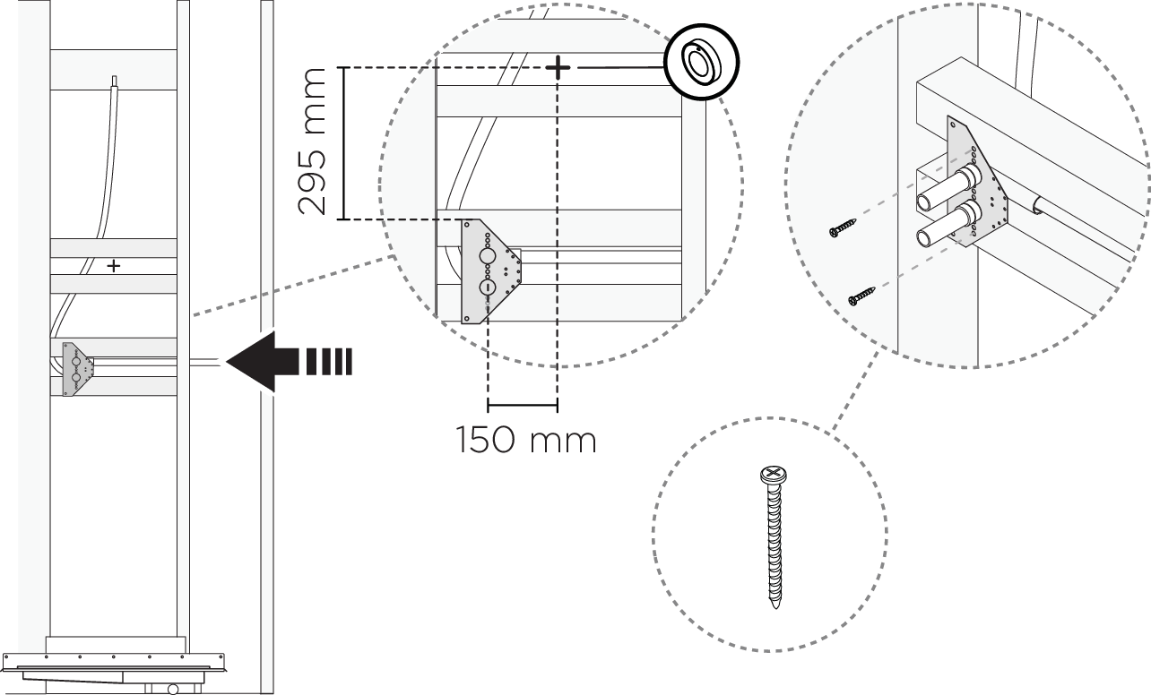 210323_Standard_install_diverter_bracket_millimeter.eps