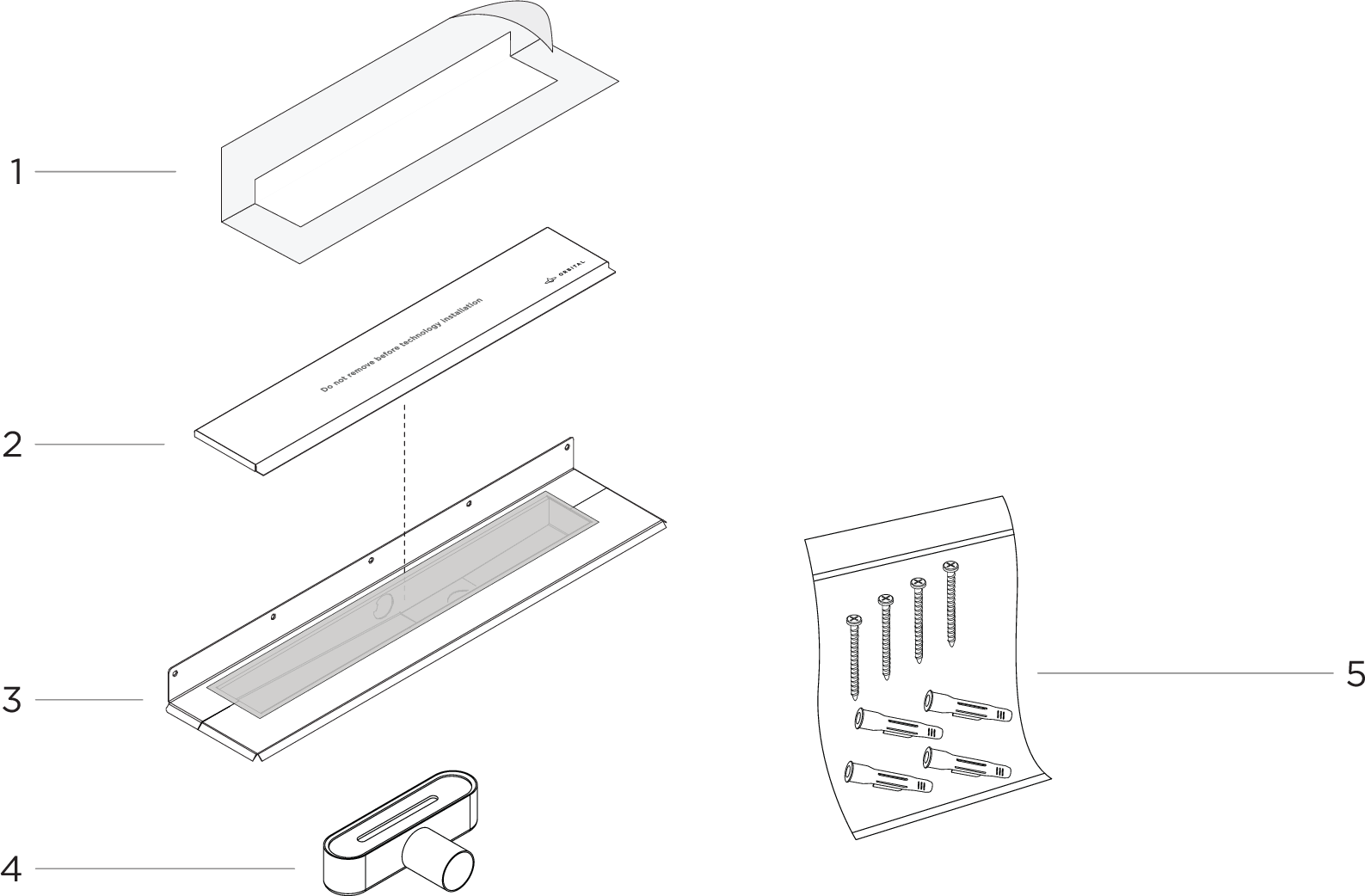 [en] Fixture kit - Floor Fixtures