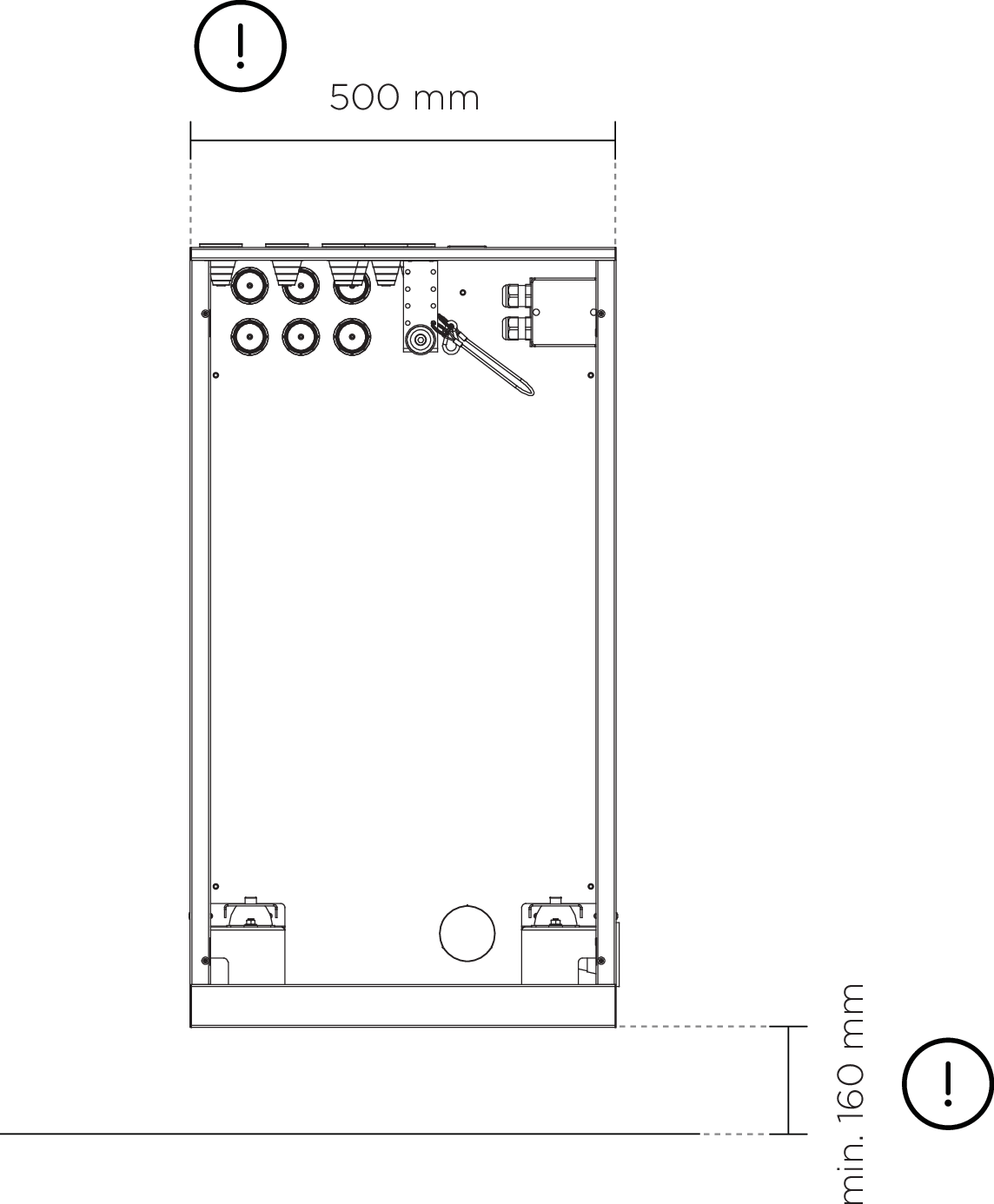 210312_Remote_Cabinet_mounting_height_millimeter.eps