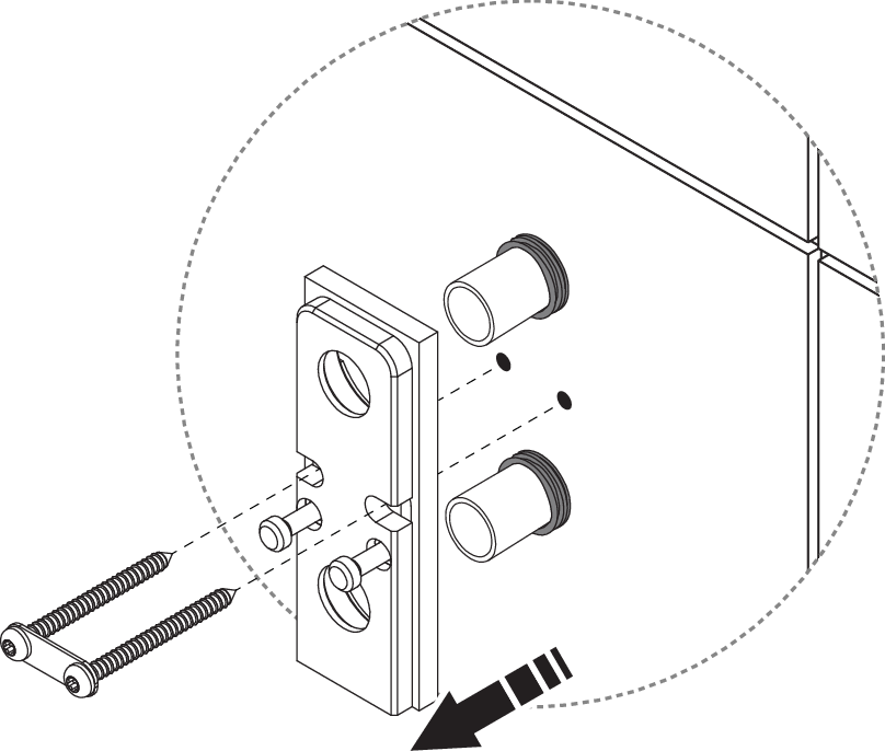 240308-Swap_Diverter_Remove_wall_bracket.eps