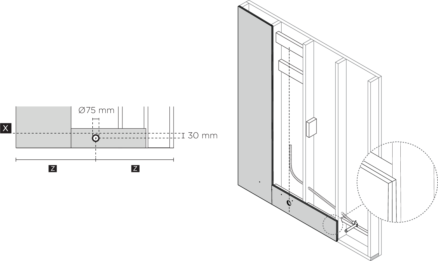 210415_Prepare_shower_wall_covering_drain_hole_millimeter.eps